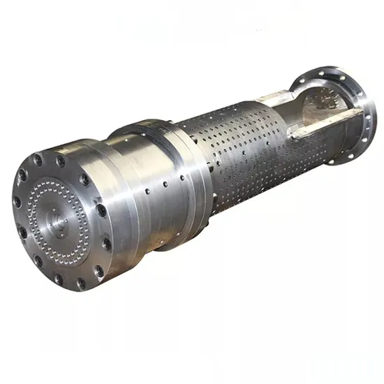 Screw Barrel for Squeezer Machine for Recycled Material 086