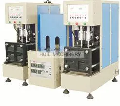 Semi Auto Bottle Making Pet Preform Blowing Blow Molding Moulding Plastic Bottle Making Machine