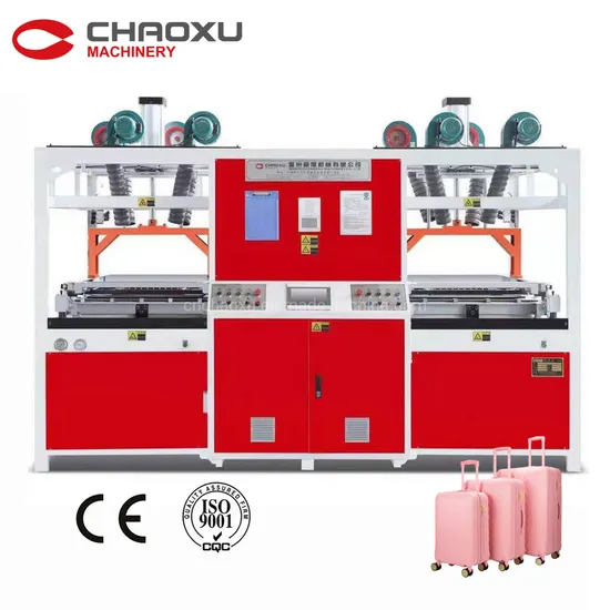 Chaoxu Plastic Suitcase Making Machine in Production Line
