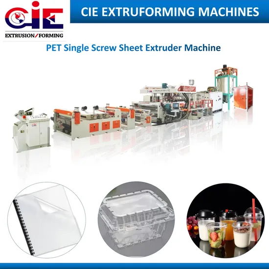 Multi Layer RPET Cpet/APET/PLA/PP/PS Sheet Extrusion Line/Making Machine/Extruder