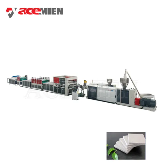 Plastic PP Hollow Sheet Extrusion Machine Acemien Producing Machine Plastic Machine