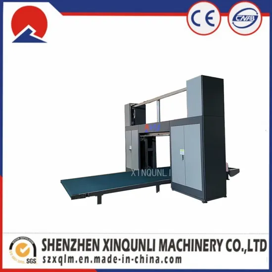 CNC Sponge Cutting Horizontal Foam Cutting Machine Automatic Foam Rubber Cutting Machine