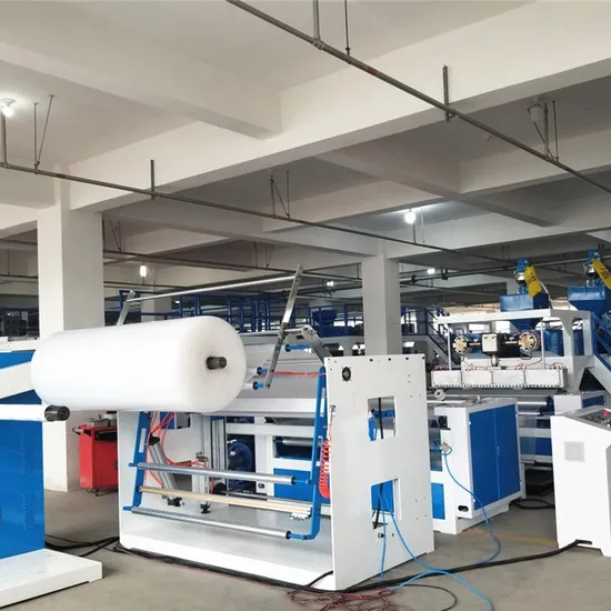High End Double Screw Air Bubble Film Wrap Sheet Roll Making Machine