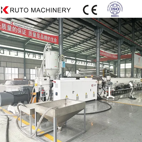 Plastic PE PPR Pipe Making Manufacturing Machine Extrusion Line for Water Supply Drain Electric Conduit