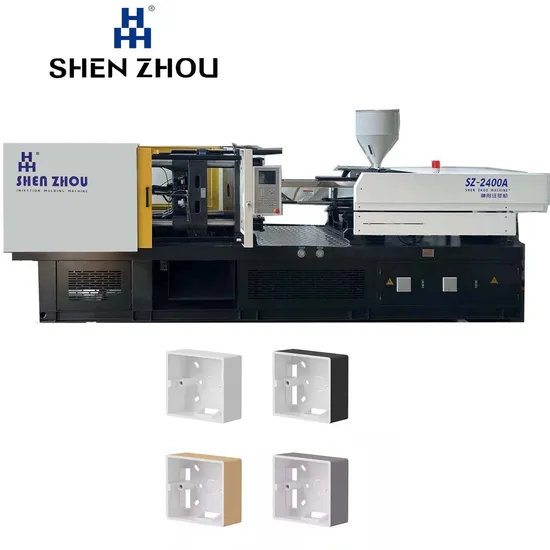 Horizontal Automatic Plastic Injection Molding Junction Box Mold with High Quality Sz-2400A