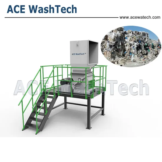 Plastic PE Film Crushing Washing Squeezing Production Line