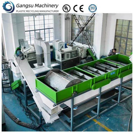 Gangsu PE PP Bottle/ Hard Material Plastic Recycling Machine