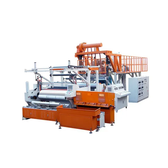 Automatic Double Screw PVC Plastic Stretch Cling Film Machine