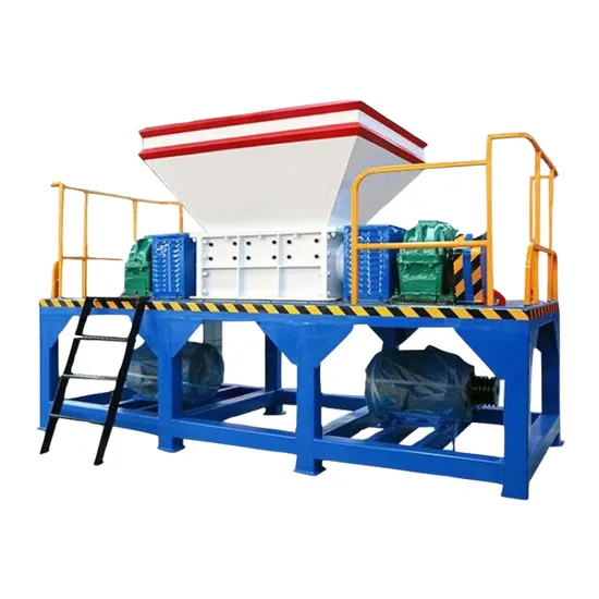 Heavy-Duty Industrial Shredder for Solid Waste Recycling