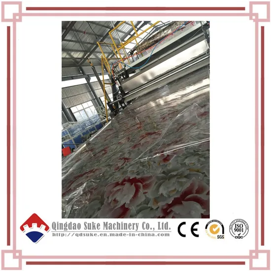 PVC Marble Sheet Extruder Production Line Machine for The PVC Marble Sheet Making