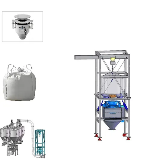 Efficient Bulk Bag Unloading System for Powder Handling
