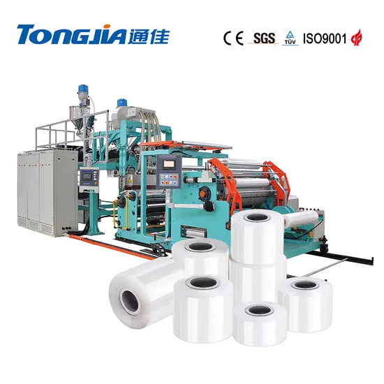 Plastic Stretch Film Packing Extruder Machine