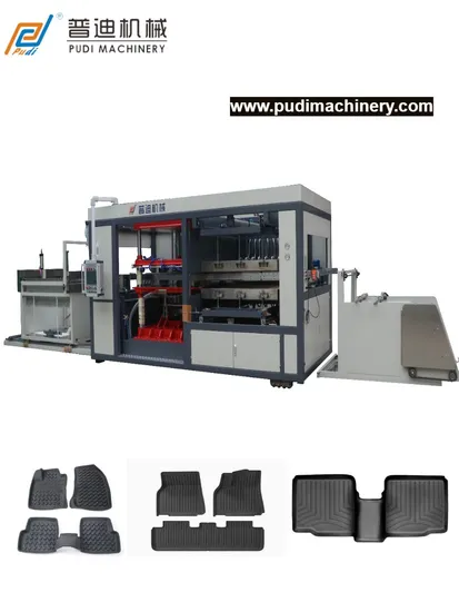 High Quality Customizable TPE Car Floor Mats and Tail Mats Vacuum Thermoforming Machine