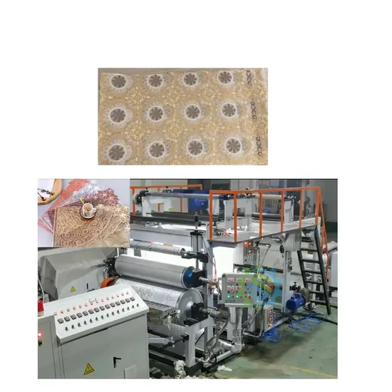 High Quality Popular Plastic Tablecloth PVC Cloth Vinyl Roll Making Machine