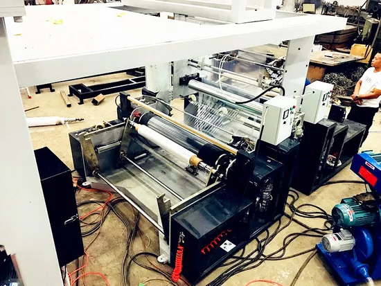 Reliable and Stable ABA 3layers High Speed PE Polythene Film Blown Extruder