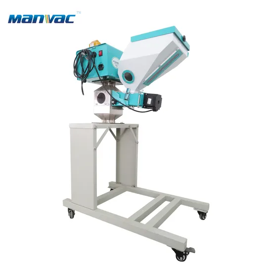Single Color and Two Color Plastic Measuring Masterbatch Machine Measuring Particle Mixer