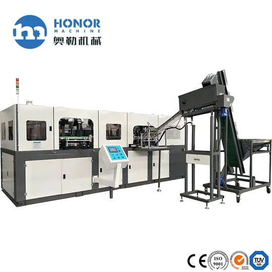 Automatic Honor Machine Complete 4 Cavity 4000bph 5000bph Bottled Blowing Molding Machine