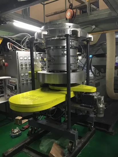 3 Layer Oscillating IBC Die 1800mm Film Blowing Machine