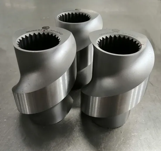 CNC Processing Twin Screw Extruder Parts Screw Elements