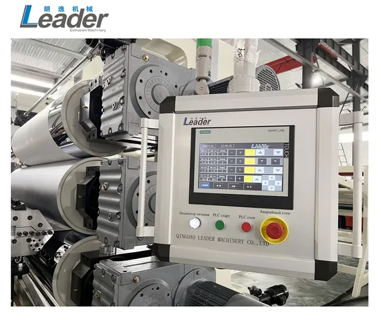 PVC Extruder Manufacturer PVC Flex Banner Production Line