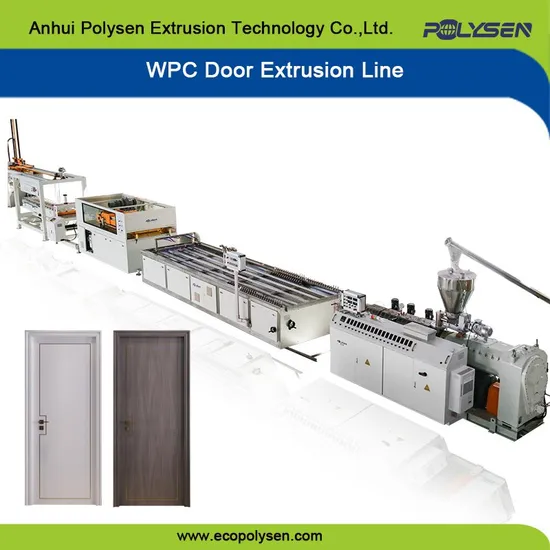 PVC WPC Foam Profile Extrusion Machine Interior Decoration PVC Extrusion Line