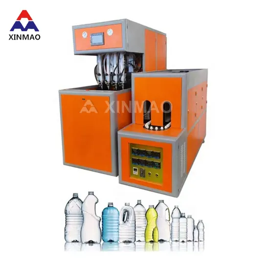 Semi Automatic 4 Cavity Drink Water Bottle Blowing Molding Mineral Water Pet Bottles Blowing Molding Machine
