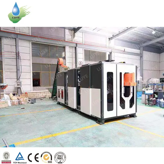 Hollow Extrusion Blowing Machine for PE / PP Bottle/Pet Bottle Blowing Molding Machine / Making Machine/4 Cavity Pet Bottle Blowing Plant for Bottled Water