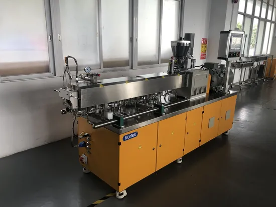Small Precision Twin Screw Plastic Experiment Line with Ideal for Formulation Development and Small Scale Production