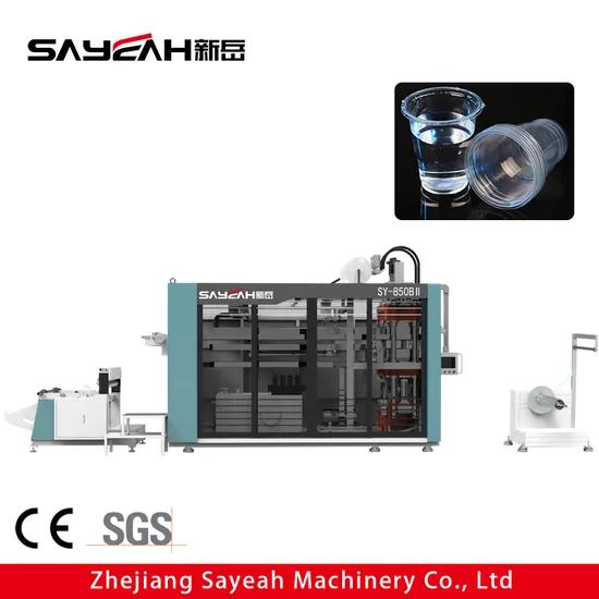 Plastic Tea Cup /Yogurt Cup Thermoforming Machine