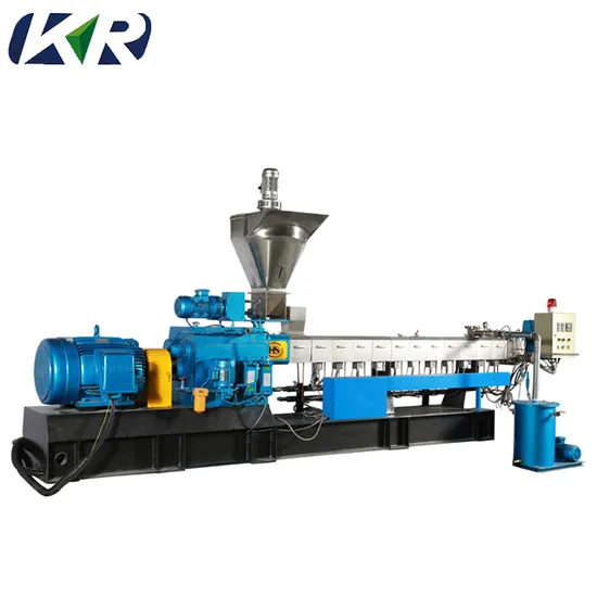 TPR EVA Thermoplastic Double Screw Extruder for Shoe Sole