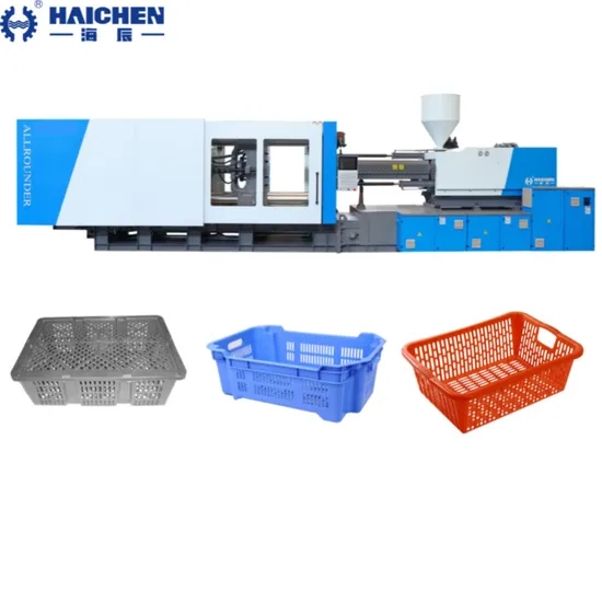 480 Tons Turnover Box Fruit Basket Vegetable Basket Special Injection Molding Machine
