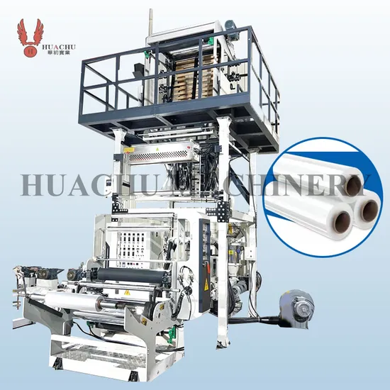 High Speed Taiwan Quality ABA Blowing Film Machine/Agriculture Polyethylene Plastic Film Making Machine Price Plastic Machine Plastic Machinery