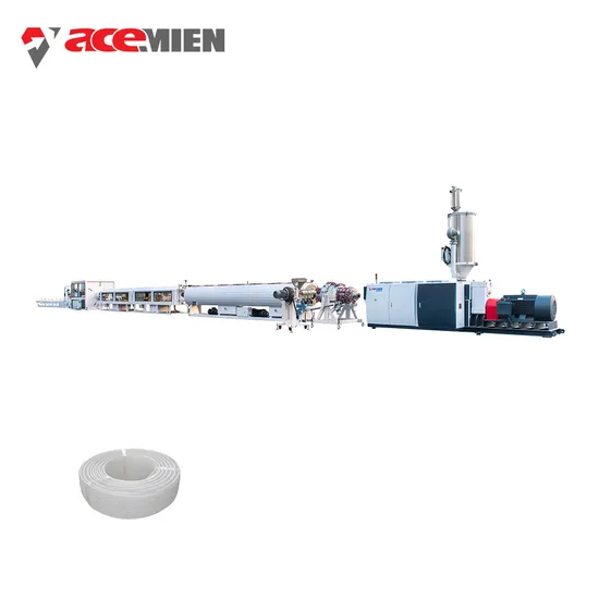 High Efficiency Acemien Single Twin Screw Plastic PVC Pipe Making Machine