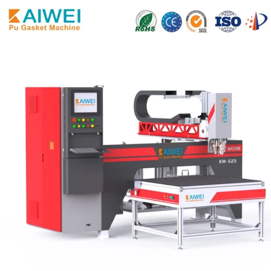 China Automatic KAIWEI Wooden Case/ Carton PU polyurethane foam machine