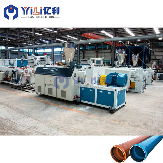 High Performance Pipe Extruder for Durable PVC Pipe Lines
