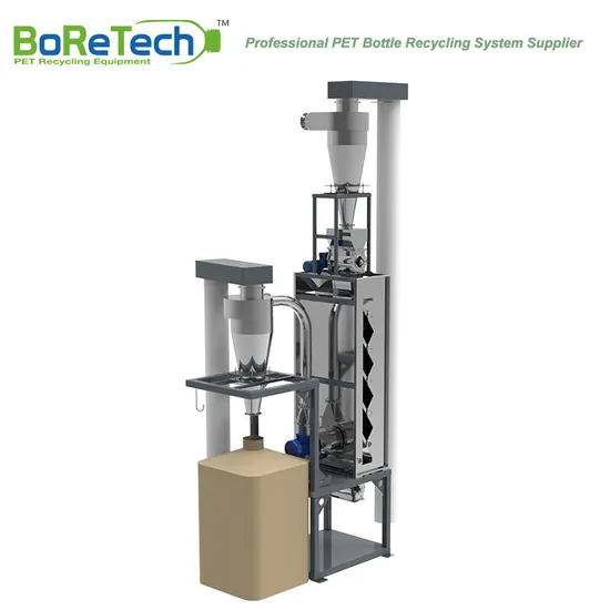 Zig Zag Separator for Plastic Flakes Washing Recycling Equipment