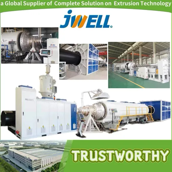 Plastic PE Insulation Pipe/Outer Protection Pipe/Jacket Pipe/Sleeve Pipe Tube Making Machine Extrusion Production Line Insulation Pipe for Cables