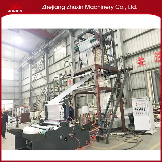 Industrial Colored Film Blown Machine Adopts Horizontal Swing Rotation