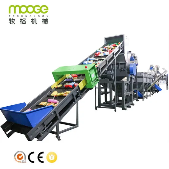 MEB500 quick shipping PP PE bottle recycling line