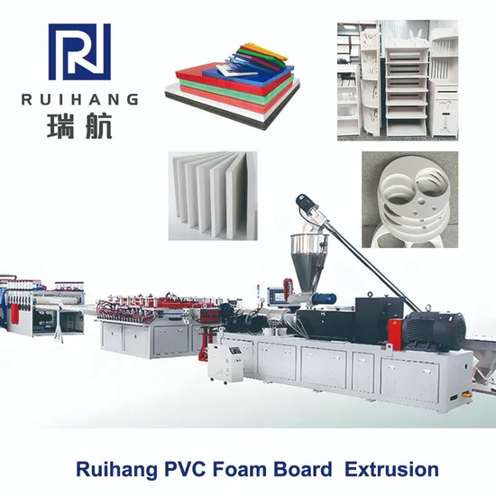 Ruihang High Speed PVC Foam Board Extrusion Production Line
