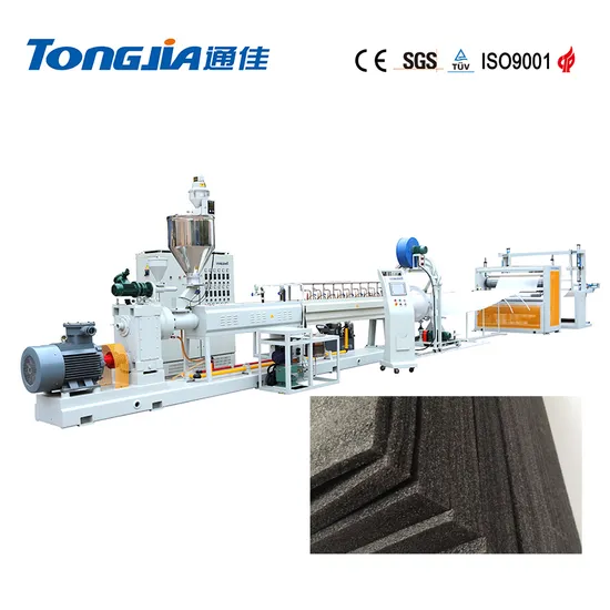 EPE Foam Sheet/Film Extruder Machine PE Foam Mat Making Machine