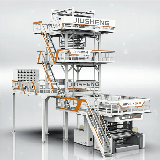 Automatic Computerized Quick Speed Self-Adhesive Film Blowing Machine with IBC System