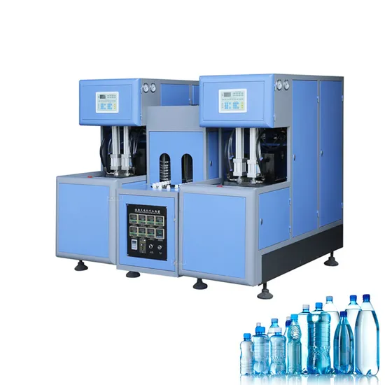 Plastic Blow Molding Machine Semi-Automatic 4-Cavity Automatic Bottle Removal Pet Blow Molding Machine Mineral Water Bottle Production Equipment
