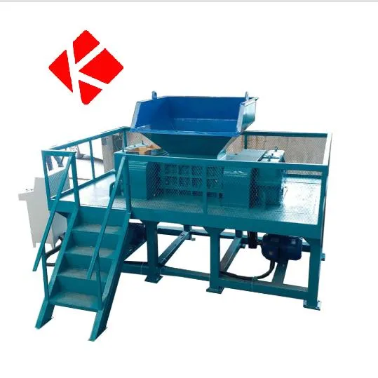 Eco-Friendly Design Paint Bucket Metal Car Shredder Waste Plastic Shredder Machine
