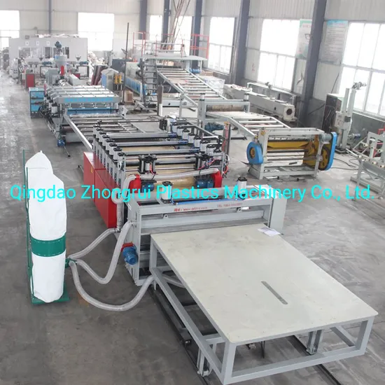 Flame Retardant Plastic Board Production Line /PVC Advertising Board Processing Machine