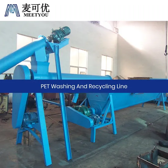 Meetyou Machinery Plastic Bottle Scrap Washing Machine OEM Custom China Pet Large Processing Capacity Plastic Bottle Recycling Factory