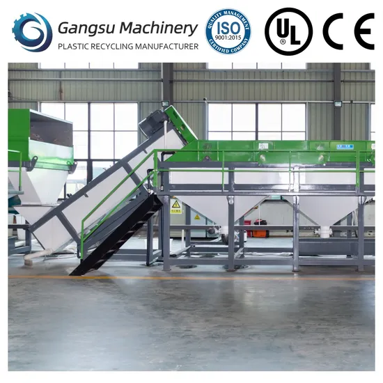 China Supplier Waste Used PE PP Film Plastic Recycling Line Machine Plant Production Line