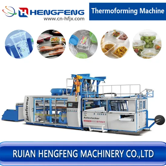 Hftf-80t Series Automatic Thermoforming Machine Is Highly Efficient and Stable (HFTF-80T)