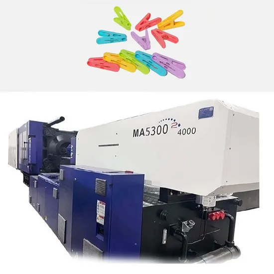 Hot Selling Plastic Household Items Spoon/Cup/Hanger/Basin/Basket Manufacturing 530 Tons Injection Molding Machine