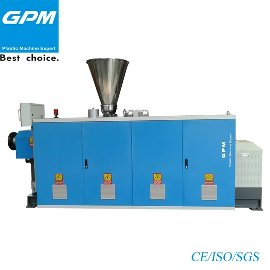 Twin Screw Extruder for PVC Pipe Manufacturing